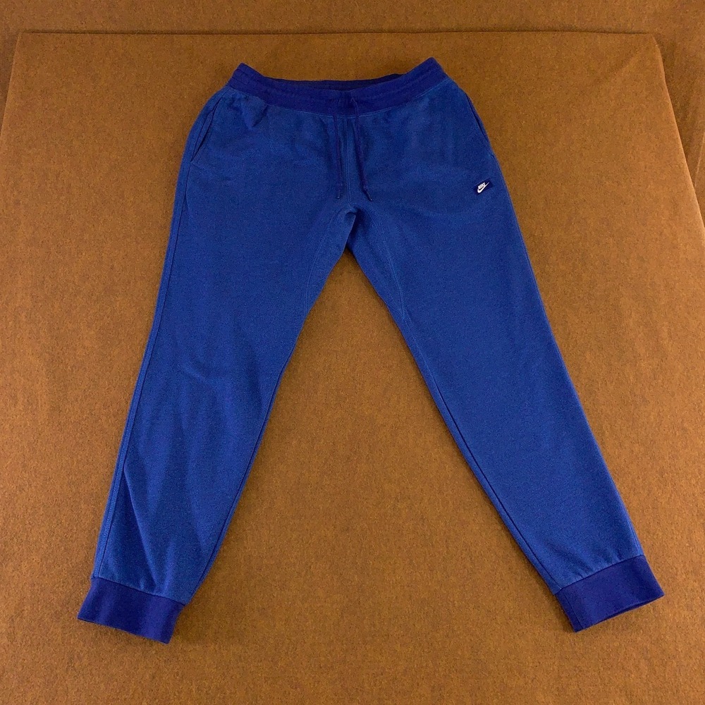Nike Sportswear Mens Size Large‎ Blue Club Fleece Jogger Sweatpants